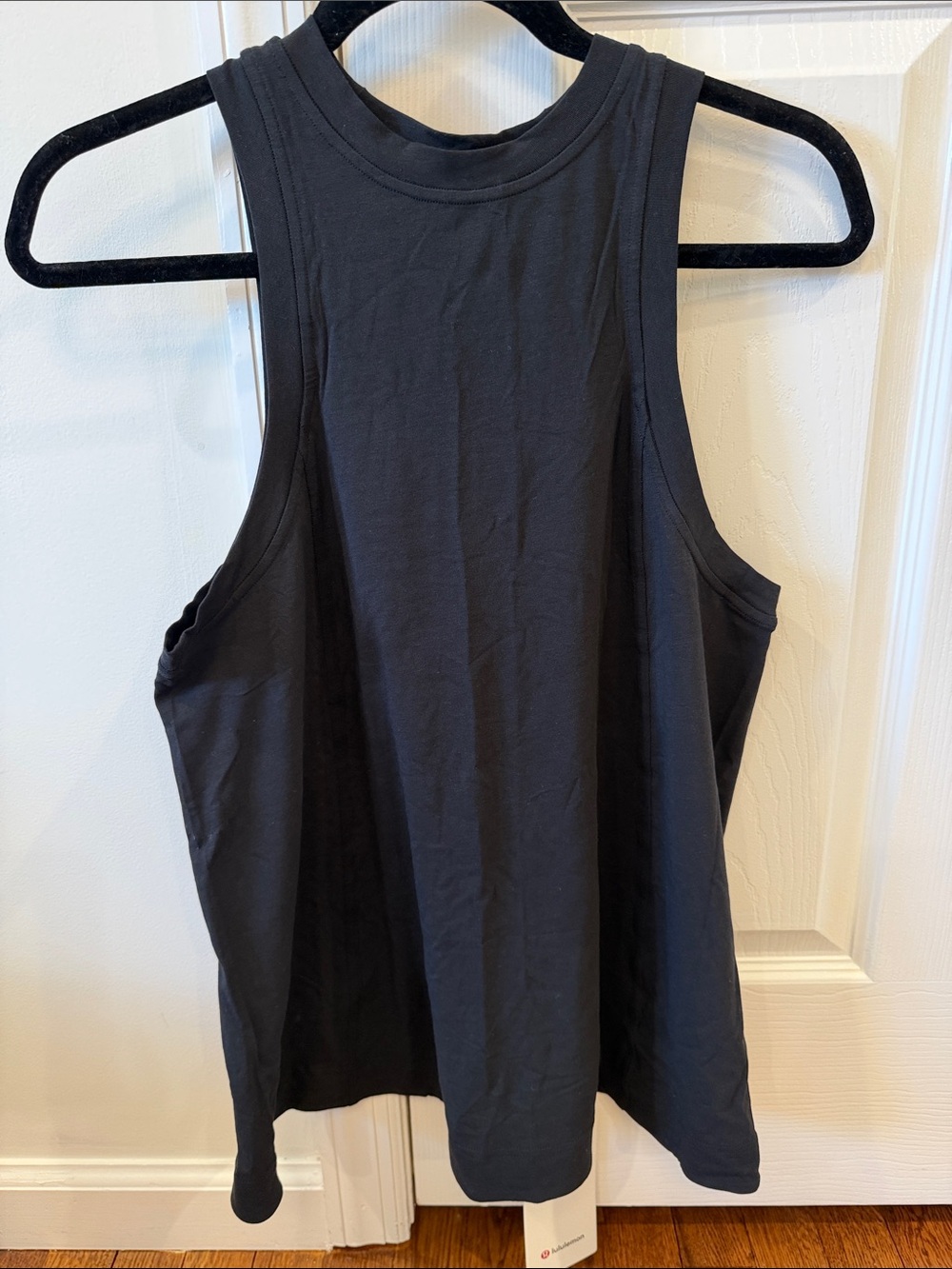 lululemon athletica Black High-Neck Muscle Tank